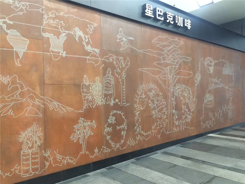 衡山耐候钢幕墙